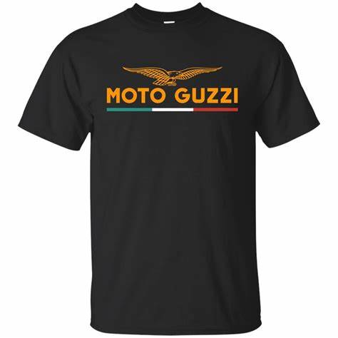 Moto Guzzi Eagle Logo Adhesive Emblem Moto Guzzi Men’s T-Shirt