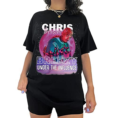 Retro Chris Brown Graphic Shirt | Breezy Chris Brown Shirt | Chris Brown Crewneck Unisex T-Shirt gift for women | Under The Influence Long Sleeve | Hoodie | Sweatshirt