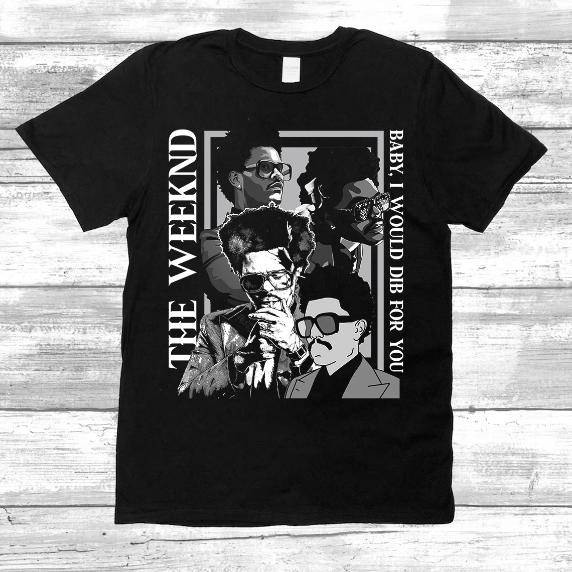 Vintage Weeknd T-Shirt, The Weekend T-Shirt, Hip-Hop Music Shirt, Starboy After H0urs Album tee, Weeknd Merch T-Shirt Black