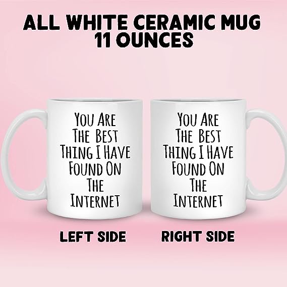 Girlfriend Birthday Gifts, Anniversary Mug Gift For Girlfriend, Sentimental Gifts For Girlfriend, My Girlfriend Coffee Mug, 11 Oz Ceramic Mug, White