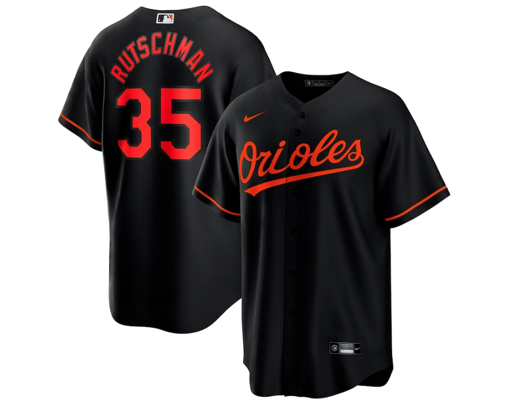 Men’s Baltimore Orioles Adley Rutschman Alternate Replica Player Jersey