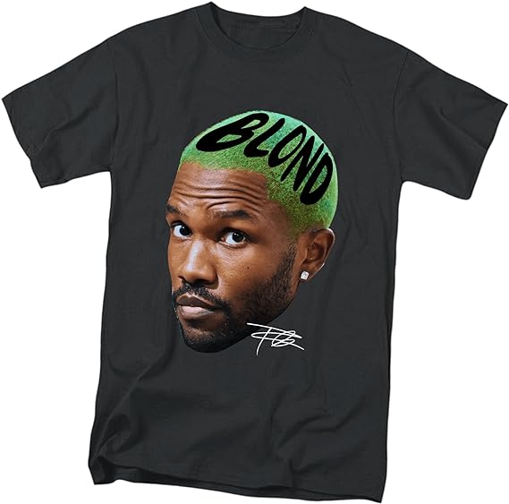 Frank Ocean Graphic Shirt, Blond Art, Frank Ocean Comic Tee, Vintage Fan Art Short Sleeve Shirt, Blond Album, Music Gift, Vintage Style tee, Blonde Album, Rapper Tee, Hip Hop