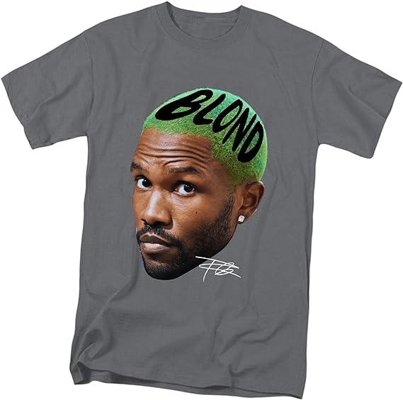 Frank Ocean Graphic Shirt, Blond Art, Frank Ocean Comic Tee, Vintage Fan Art Short Sleeve Shirt, Blond Album, Music Gift, Vintage Style tee, Blonde Album, Rapper Tee, Hip Hop