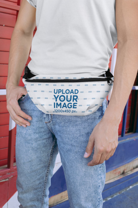 Stop Screaming I’m Scared Too Light Fanny Pack Print On Demand Customize Tee Personalized Logo/Text/Design